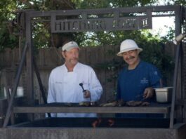 Santa Maria BBQ & wine cookout at A.O.C. LA
